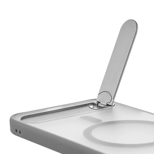 Купить Накладка  uBear Stand 360 Mag Case для Apple iPhone 17 Pro серый/прозрачный  5639948. Характеристики, отзывы и цены в Донецке