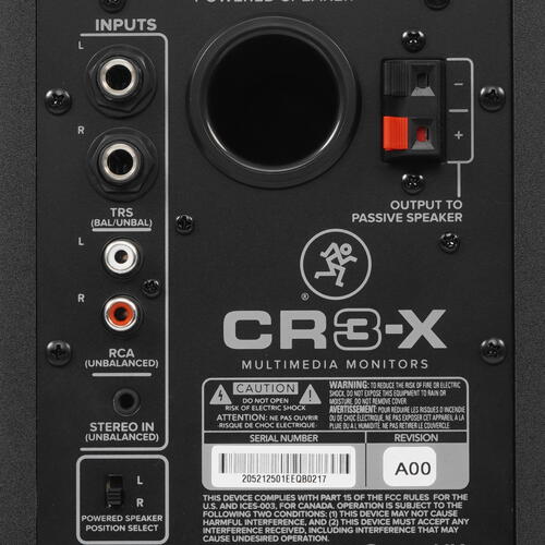 Купить Активный монитор Mackie CR3-X черный  5457230. Характеристики, отзывы и цены в Донецке