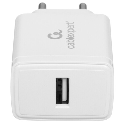 Купить Сетевое зарядное устройство Cablexpert MP3A-PC-67 белый  5621347. Характеристики, отзывы и цены в Донецке