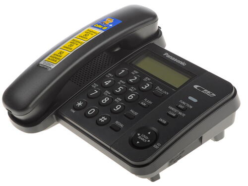 Купить Телефон проводной Panasonic KX-TS2356RUB  0145856. Характеристики, отзывы и цены в Донецке