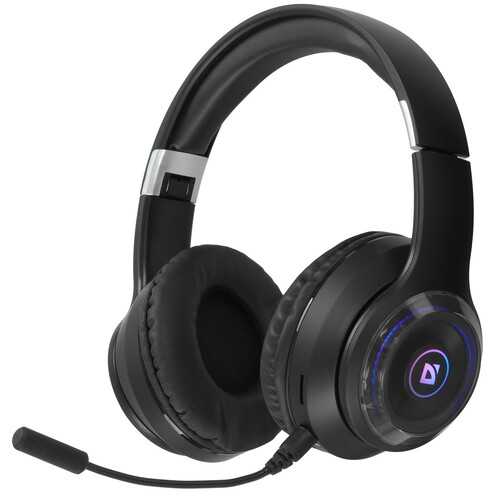 Купить Беспроводные/проводные наушники Defender FreeMotion B400 черный 2025  9232694. Характеристики, отзывы и цены в Донецке