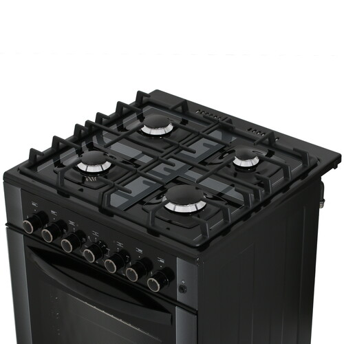 Купить Комбинированная плита Gefest GE 652044 GC черный  9085702. Характеристики, отзывы и цены в Донецке