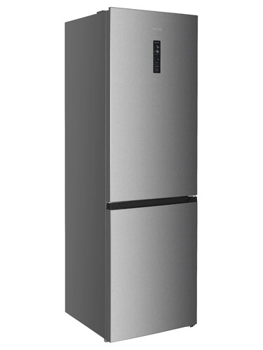 Купить Холодильник с морозильником  Korting KNFC 62980 X серебристый  9158176. Характеристики, отзывы и цены в Донецке