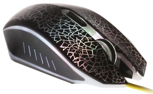Купить Мышь проводная Qumo Dragon War Solaris + коврик  1087886. Характеристики, отзывы и цены в Донецке