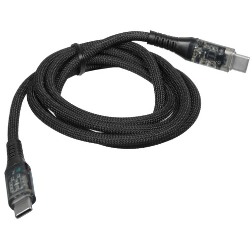 Купить Кабель круглый Cablexpert USB Type-C - USB Type-C черный 1 м  5614829. Характеристики, отзывы и цены в Донецке