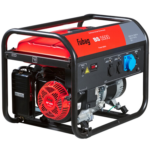 Купить Электрогенератор   бензиновый Fubag BS 5500  9155147. Характеристики, отзывы и цены в Донецке