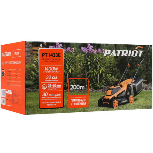 Купить Электрическая газонокосилка Patriot PT 1433E  1117138. Характеристики, отзывы и цены в Донецке