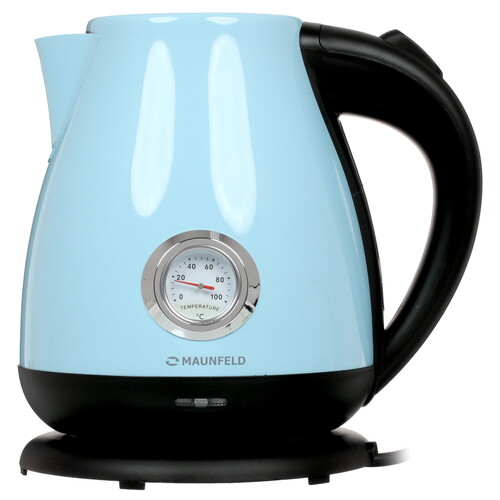 Купить Электрочайник MAUNFELD MGK-625BL голубой  5323648. Характеристики, отзывы и цены в Донецке