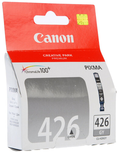 Купить Картридж Canon CLI-426GY серый  0126398. Характеристики, отзывы и цены в Донецке