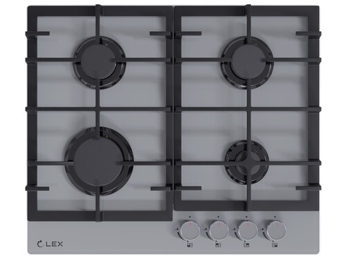 Купить Газовая варочная поверхность LEX GVG 642-1 GR  9242195. Характеристики, отзывы и цены в Донецке