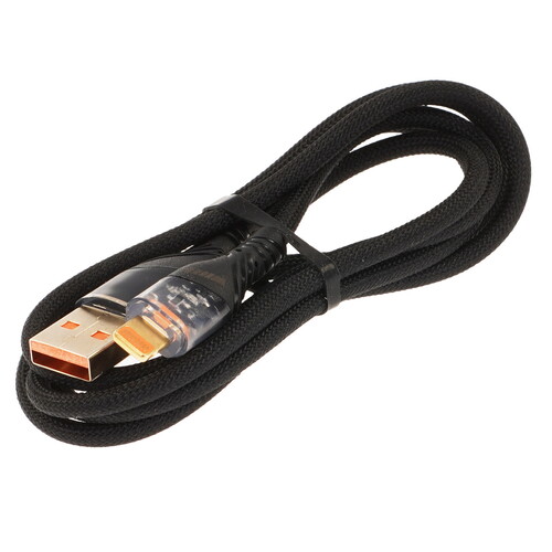 Купить Кабель круглый WIIIX Lightning 8-pin - USB 2.0 Type-A черный 1 м  5488291. Характеристики, отзывы и цены в Донецке