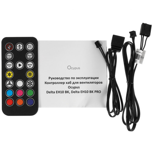 Купить Разветвитель питания и подсветки Ocypus Delta EH10 BK PRO  5619198. Характеристики, отзывы и цены в Донецке