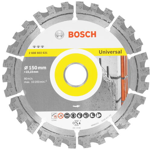 Купить Диск отрезной Bosch 2608603631  1177313. Характеристики, отзывы и цены в Донецке