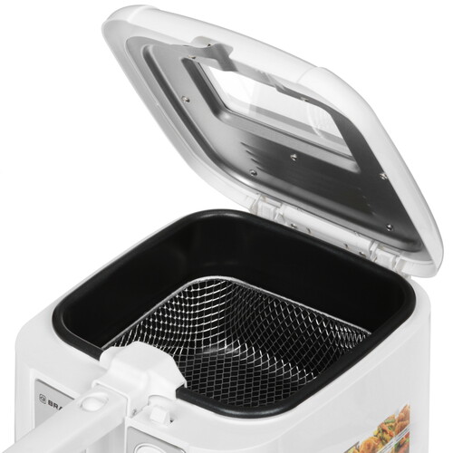 Купить Фритюрница BRAYER 2832BR-WH белый  9925715. Характеристики, отзывы и цены в Донецке