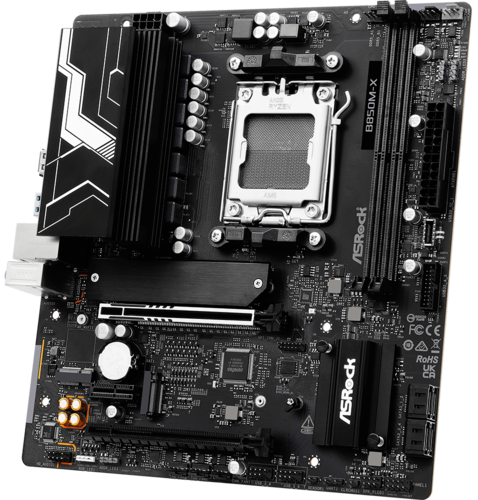 Купить Материнская плата ASRock B850M-X R2.0  5622728. Характеристики, отзывы и цены в Донецке