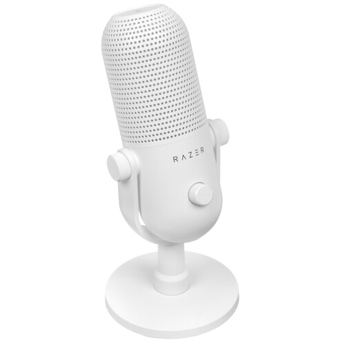 Купить Микрофон Razer Seiren V3 Chroma белый  5619575. Характеристики, отзывы и цены в Донецке