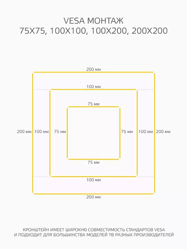 Купить Кронштейн для ТВ Harper TVT-4250T черный  9207076. Характеристики, отзывы и цены в Донецке