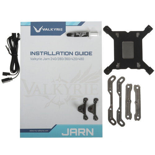 Купить Система охлаждения Valkyrie Jarn 240 черная  5487745. Характеристики, отзывы и цены в Донецке