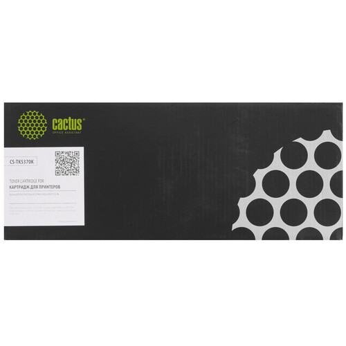 Купить Картридж лазерный Cactus CS-TK5370K черный, с чипом  9270711. Характеристики, отзывы и цены в Донецке
