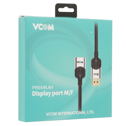 Купить Кабель  VCOM DisplayPort - DisplayPort, 0.5 м  5630641. Характеристики, отзывы и цены в Донецке