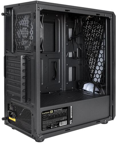 Купить Корпус ExeGate EVO-8225-NPX500 [EX293014RUS] черный  9101494. Характеристики, отзывы и цены в Донецке
