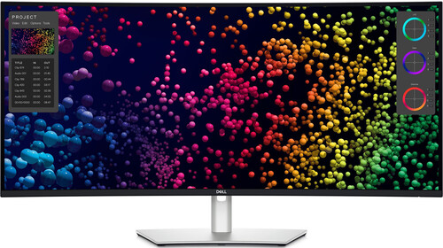 Купить 39.7" Монитор Dell U4025QW белый  9281738. Характеристики, отзывы и цены в Донецке