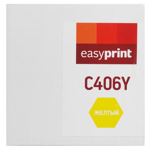 Купить Тонер-картридж лазерный EasyPrint LR-MPC406Y желтый, с чипом  9980912. Характеристики, отзывы и цены в Донецке