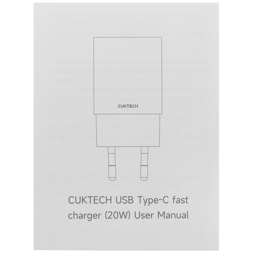 Купить Сетевое зарядное устройство CUKTECH HA716С белый  5479968. Характеристики, отзывы и цены в Донецке