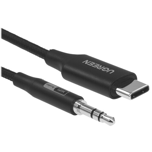 Купить Кабель   Ugreen USB Type-C - jack 3.5 мм черный  5624685. Характеристики, отзывы и цены в Донецке