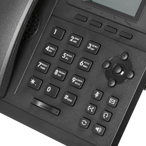 Купить Телефон VoIP Yealink SIP-T30P черный  4806408. Характеристики, отзывы и цены в Донецке