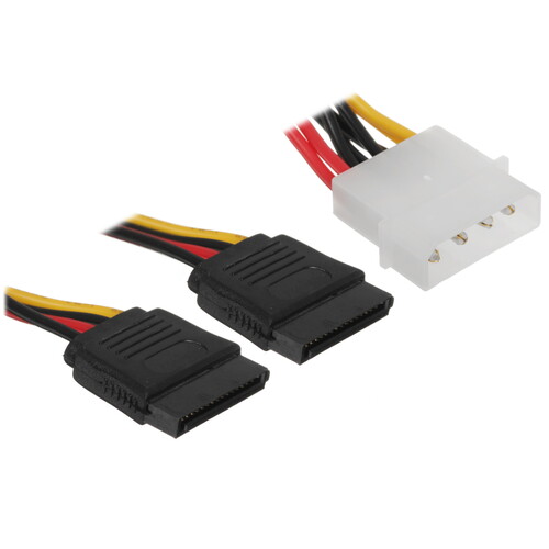 Купить Переходник для накопителя Aceline Molex - 2x SATA  9084820. Характеристики, отзывы и цены в Донецке