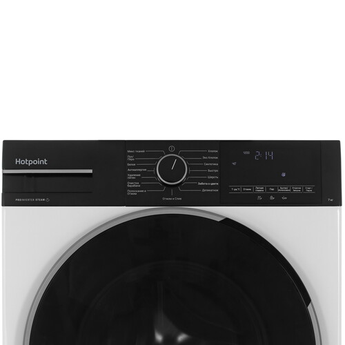 Купить Стиральная машина Hotpoint WSH 7291 VBX белый  9136925. Характеристики, отзывы и цены в Донецке