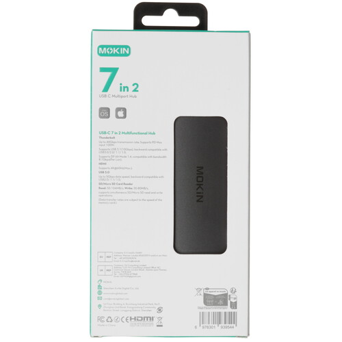 Купить USB-разветвитель MOKIN MOUC2206  9280501. Характеристики, отзывы и цены в Донецке