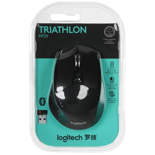 Купить Мышь беспроводная Logitech M720 Triathlon  5462428. Характеристики, отзывы и цены в Донецке