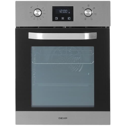 Купить Электрический духовой шкаф DEXP 1YLO45DS серебристый  9047522. Характеристики, отзывы и цены в Донецке