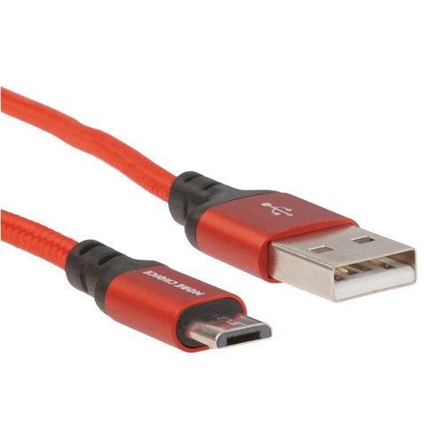 Купить Кабель круглый More Choice micro USB - USB 2.0 Type-A красный 1 м  9184646. Характеристики, отзывы и цены в Донецке