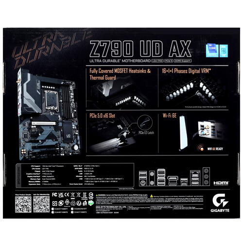 Купить Материнская плата GIGABYTE Z790 UD AX  5088865. Характеристики, отзывы и цены в Донецке