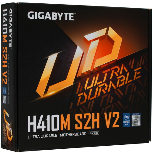 Купить Материнская плата GIGABYTE H410M S2H V2  4825175. Характеристики, отзывы и цены в Донецке