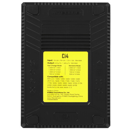 Купить Зарядное устройство NITECORE NEW Ci4  9170793. Характеристики, отзывы и цены в Донецке