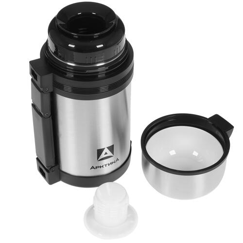 Купить Термос Арктика 201-1000 серебристый  0178292. Характеристики, отзывы и цены в Донецке