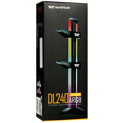 Купить Подставка для видеокарты DarkFlash DL240 белый [DL240 white]  5026994. Характеристики, отзывы и цены в Донецке