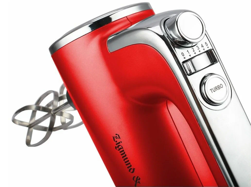 Купить Миксер Zigmund & Shtain ZHM-152 красный  5071124. Характеристики, отзывы и цены в Донецке