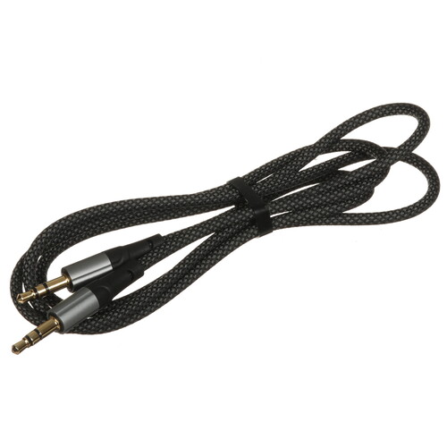 Купить Кабель   Hoco jack 3.5 мм - jack 3.5 мм черный  5474927. Характеристики, отзывы и цены в Донецке