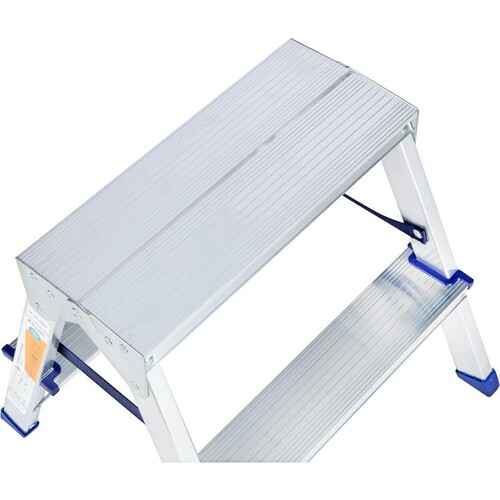 Купить Стремянка двухсекционная Комус 1506697  9278858. Характеристики, отзывы и цены в Донецке