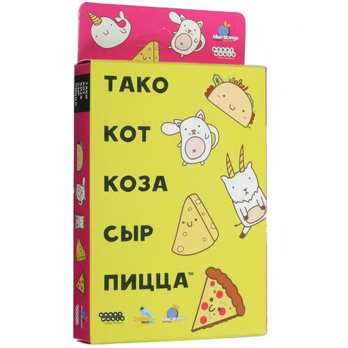 Купить Игра настольная "Тако. кот. коза. сыр. пицца"  5080184. Характеристики, отзывы и цены в Донецке