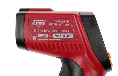Купить Пирометр Elitech П 350  1072871. Характеристики, отзывы и цены в Донецке