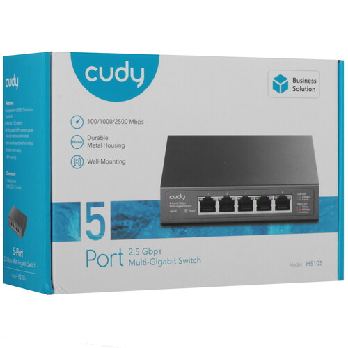 Купить Коммутатор Cudy HS105  5606466. Характеристики, отзывы и цены в Донецке