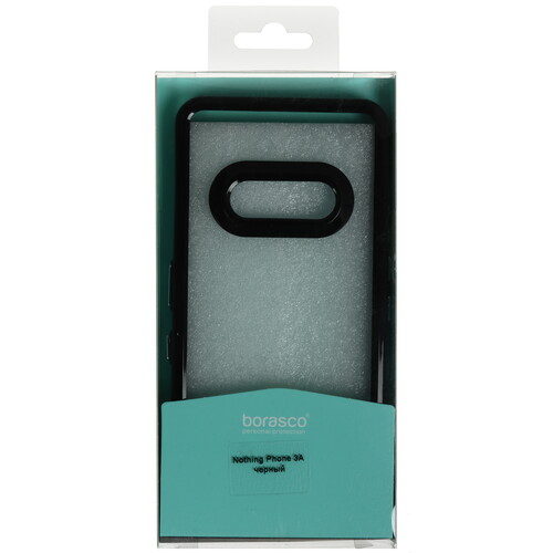 Купить Накладка  BoraSCO Candy Case для Nothing Phone 3A черный  5620426. Характеристики, отзывы и цены в Донецке