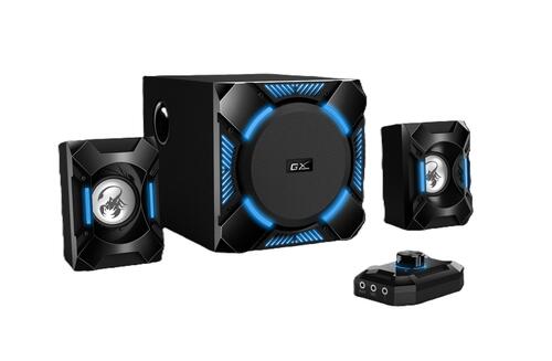 Купить Колонки Genius SW-G2.1 1200 черный  5421460. Характеристики, отзывы и цены в Донецке