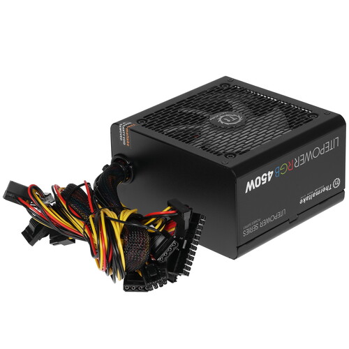 Купить Блок питания Thermaltake Litepower RGB 450W  1341205. Характеристики, отзывы и цены в Донецке